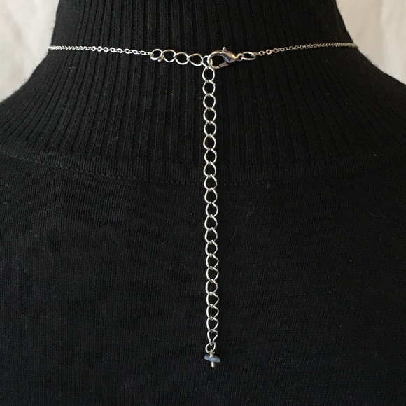 "Tropical Getaway" Handmade Charm Necklace, Beach Ocean Palm Tree Cocktail Sun - Picture 11 of 15